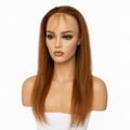 Honey Blonde Straight 13x4 Wig 20”