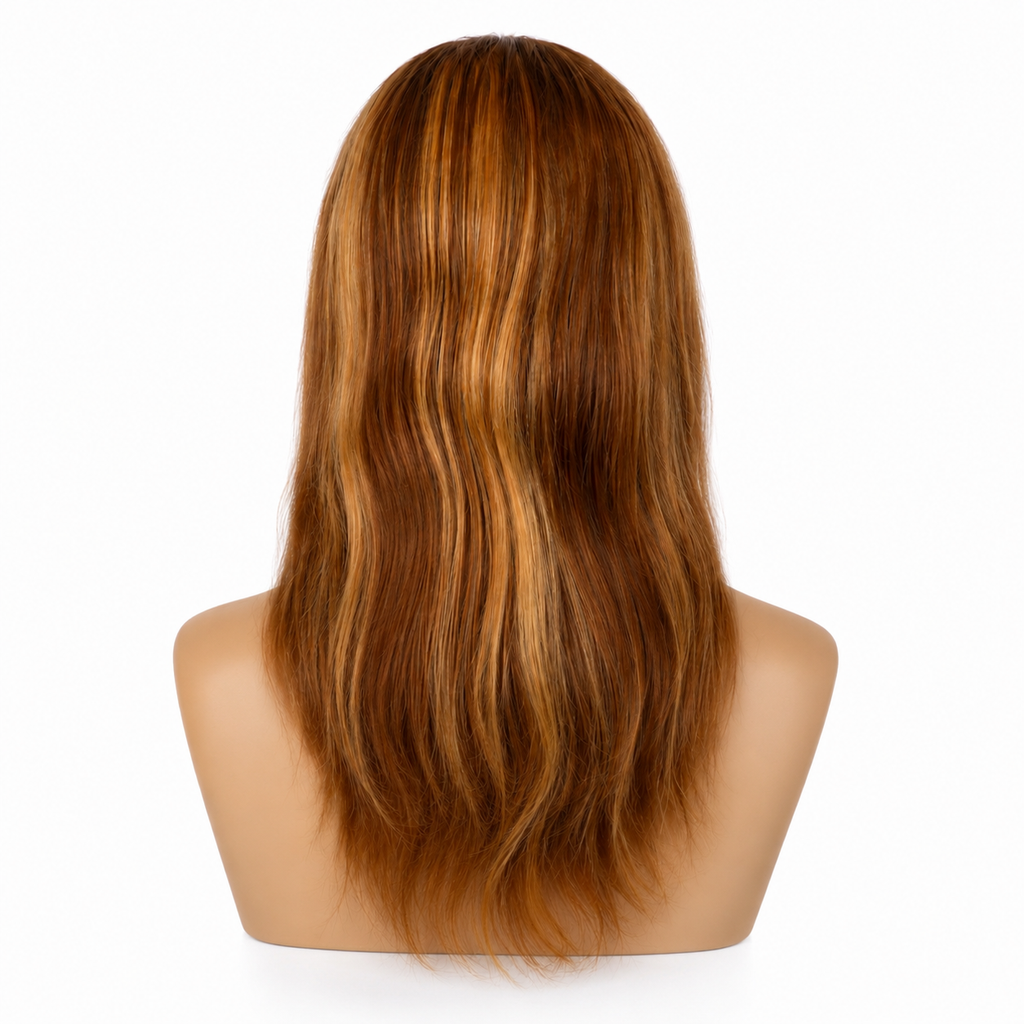 Honey Blonde Straight 13x4 Wig 20”