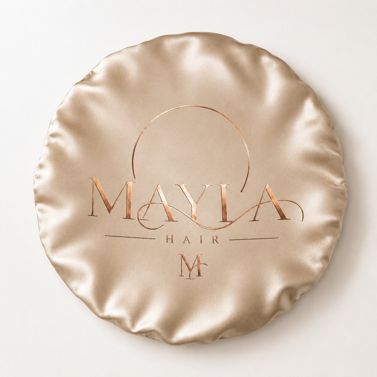 MAYLA Satin Bonnet - GOLD LUXURY
