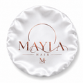 MAYLA Satin Bonnet - BIANCO PERLA