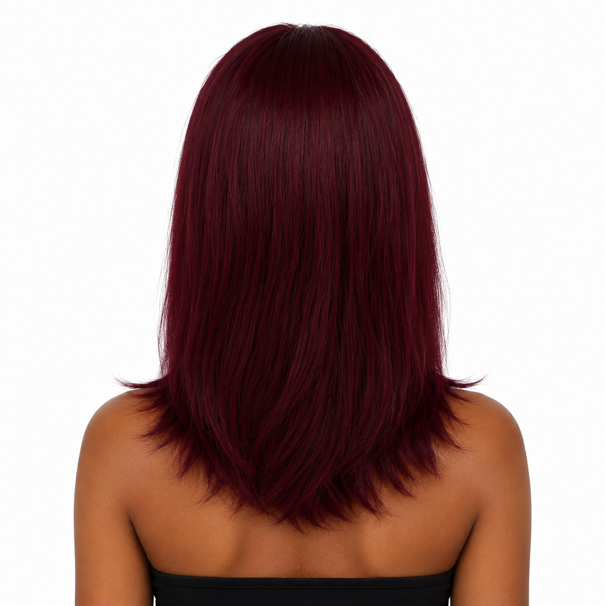 Orange Ginger Red Wig 18”